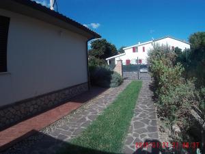 O edifício onde a casa de hóspedes está situado