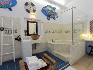 Kúpeľňa v ubytovaní 灣境海邊小屋