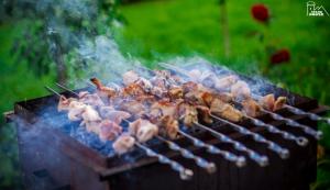 Attrezzature per barbecue disponibili per gli ospiti dell'affittacamere
