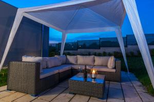 Posezení v ubytování Villa Viviana Fažana Valbandon Heated pool