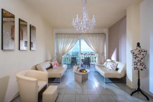 Posezení v ubytování Hotel Matheo Villas & Suites
