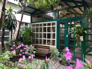 Zahrada ubytování Champs Yazuh B&B