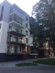 Budova, v ktorej sa apartmán nachádza