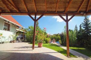 Zahrada ubytování Casa Lavanda