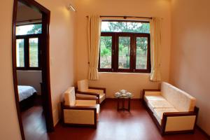Posezení v ubytování Ky Hoa Hotel Da Lat