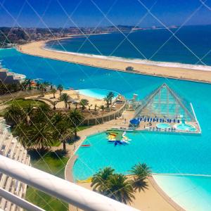 A view of the pool at San Alfonso del Mar Resort or nearby