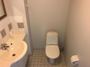 Koupelna v ubytování Ranua Lapland Apartment + 8 fotografií