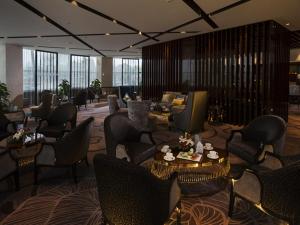 Posezení v ubytování Kunshan Jinling Hotel