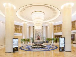 Vstupní hala nebo recepce v ubytování Kunshan Jinling Hotel + 37 fotografií