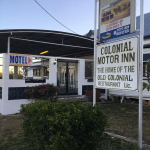 Certifikát, hodnocení, plakát nebo jiný dokument vystavený v ubytování Monto Colonial Motor Inn