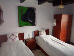 A bed or beds in a room at Country house Balaton