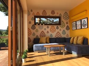 Posezení v ubytování Apartmány Pinie Lipno