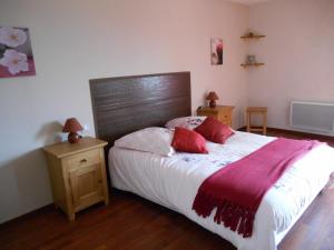 Postel nebo postele na pokoji v ubytování Le Pressoir B&B