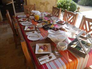 Jídlo v bed and breakfast nebo okolí
