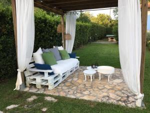 Zahrada ubytování Villa Pera