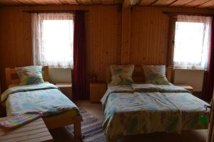 Katil atau katil-katil dalam bilik di Hotel Zlagoda