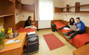 Posezení v ubytování Study K & M Hotel