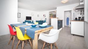 Kuchyň nebo kuchyňský kout v ubytování Apartments Tamburini