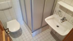 Et badeværelse på Gasthof Hotel IFENBLICK