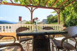 Balkón nebo terasa v ubytování daMonte – Apartments and rooms