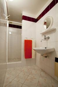 Koupelna v ubytování Penzion Vaněk
