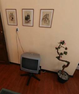 TV at/o entertainment center sa Willa Rosa