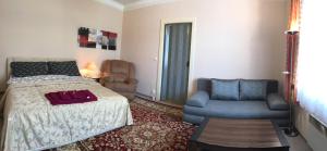 Кровать или кровати в номере Apartmán Kamila