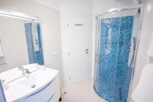 Koupelna v ubytování Apartman Anita