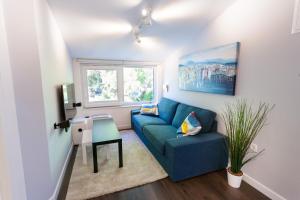 TV a/nebo společenská místnost v ubytování Apartman Anita