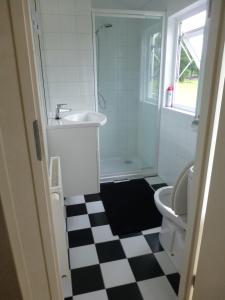 Bilik mandi di Vakantieverblijf Springendalsebeek +18 gambar