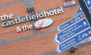 Certifikát, hodnocení, plakát nebo jiný dokument vystavený v ubytování Castlefield Hotel