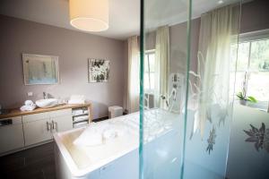 A bathroom at Waidringer Hof 4 Sterne Superior
