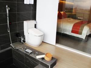 Postelja oz. postelje v sobi nastanitve Dancewoods Hotel