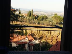 a view from a window of a house at WONDERVIEW GALIMBERTI 18 in Montepulciano