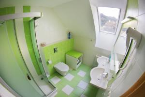 A bathroom at Guest House Privat Pod Lesom