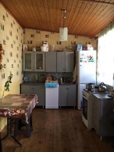 Kuchyň nebo kuchyňský kout v ubytování Violetta Guest House