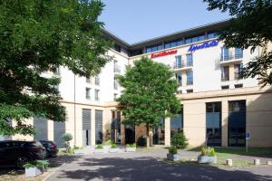 Budova, kde se aparthotel nachází