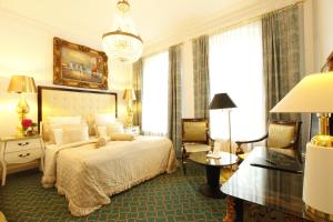 Postel nebo postele na pokoji v ubytování Boulevard Hotel Hamburg