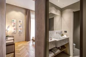 Kúpeľňa v ubytovaní G55 Design Hotel + 37 fotografií