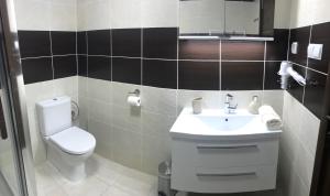 Koupelna v ubytování Apartman AiA