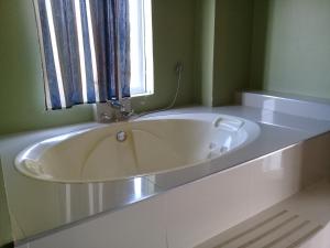 Koupelna v ubytování Hotel Dainner