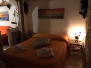 Postel nebo postele na pokoji v ubytování Casa Ciccio