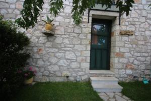 Zahrada ubytování Sivros Stone Cottages