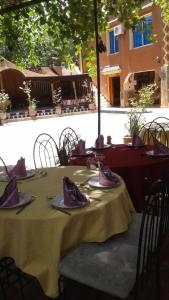 Restaurace v ubytování RIAD Camping ATLAS