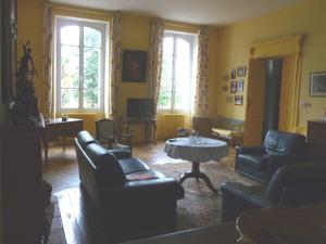 Posezení v ubytování Château Lagaillarde