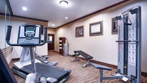Fitness centrum a/nebo fitness zařízení v ubytování Best Western Plus Royal Mountain Inn & Suites