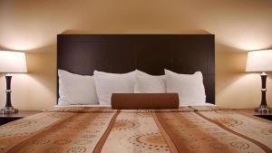 Postel nebo postele na pokoji v ubytování Best Western Plus Royal Mountain Inn & Suites