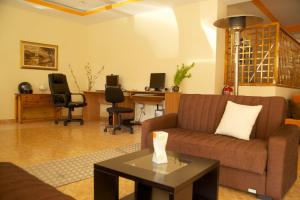 Area soggiorno di Hotel Drosia