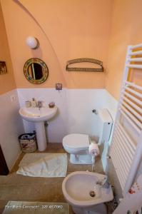 Koupelna v ubytování Il Bosso di Toscana