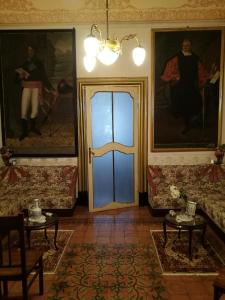 Posezení v ubytování B&B Palazzo Gambino